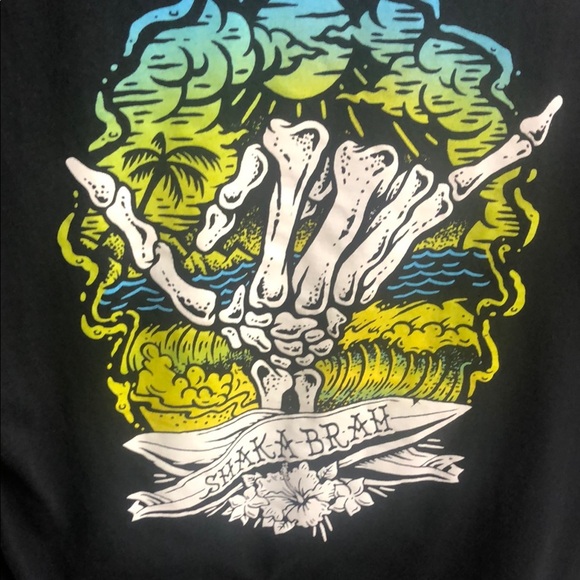 Retrofit”Shakka Brah” Black Graphic Tee - Picture 4 of 5